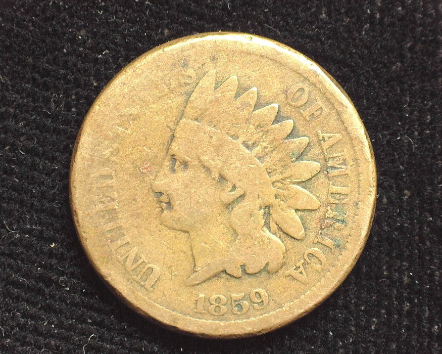 1859 Indian Head Penny/Cent AG - US Coin