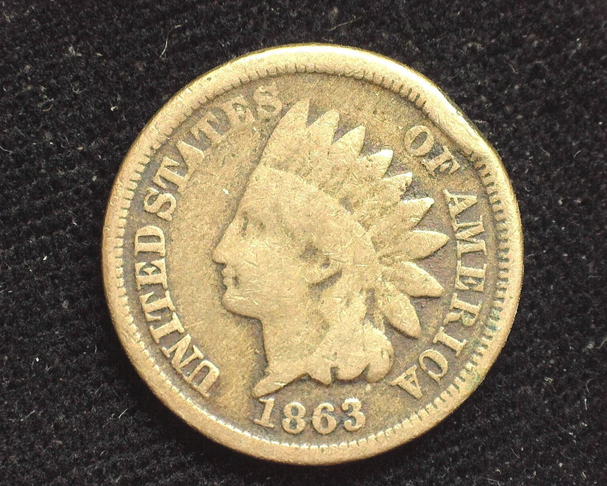 1863 Indian Head Penny/Cent G - US Coin