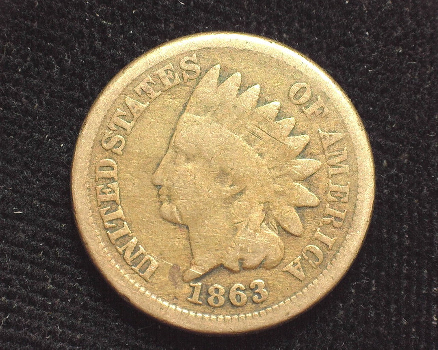 1863 Indian Head Penny/Cent G - US Coin