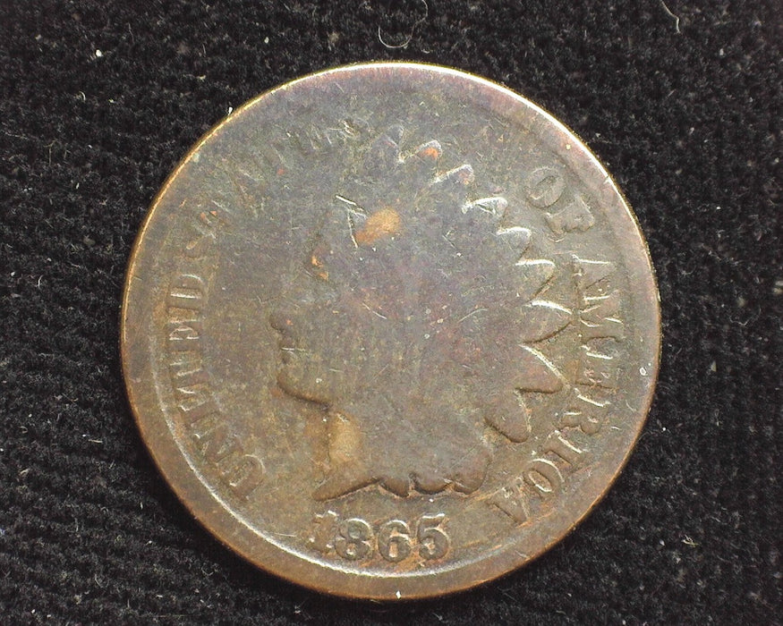 1865 Indian Head Penny/Cent G - US Coin