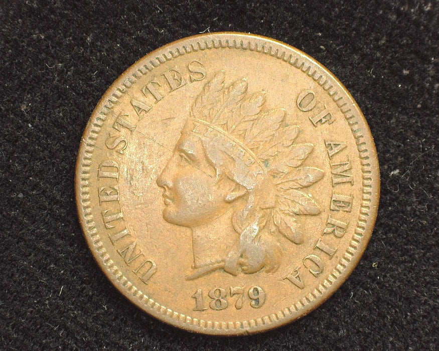 1879 Indian Head Penny/Cent F/VF - US Coin