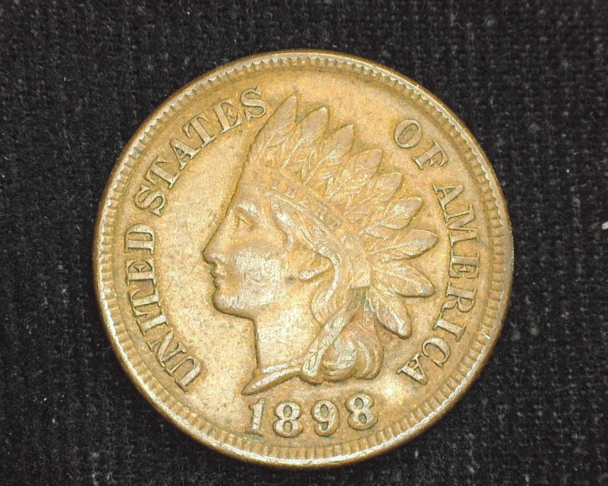 1898 Indian Head Penny/Cent XF - US Coin