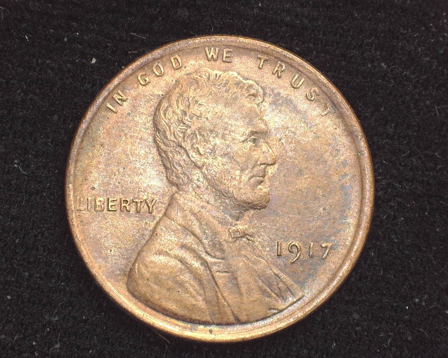 1917 Lincoln Wheat Penny/Cent BU MS64 - US Coin