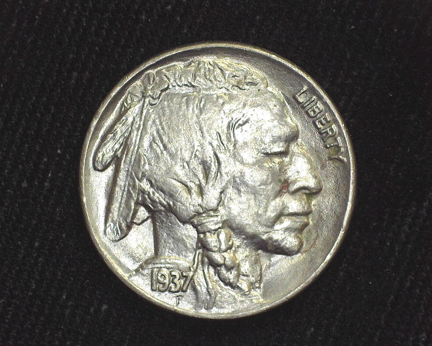 1937 Buffalo Nickel Choice Choice BU - US Coin