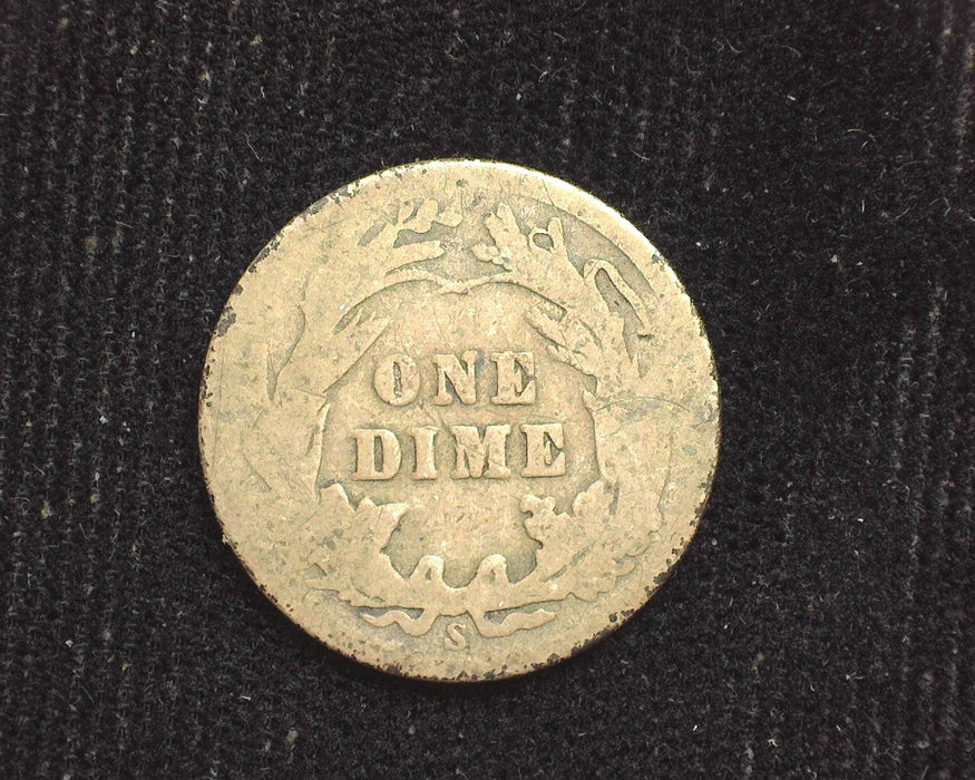 1909 S Barber Dime G - US Coin