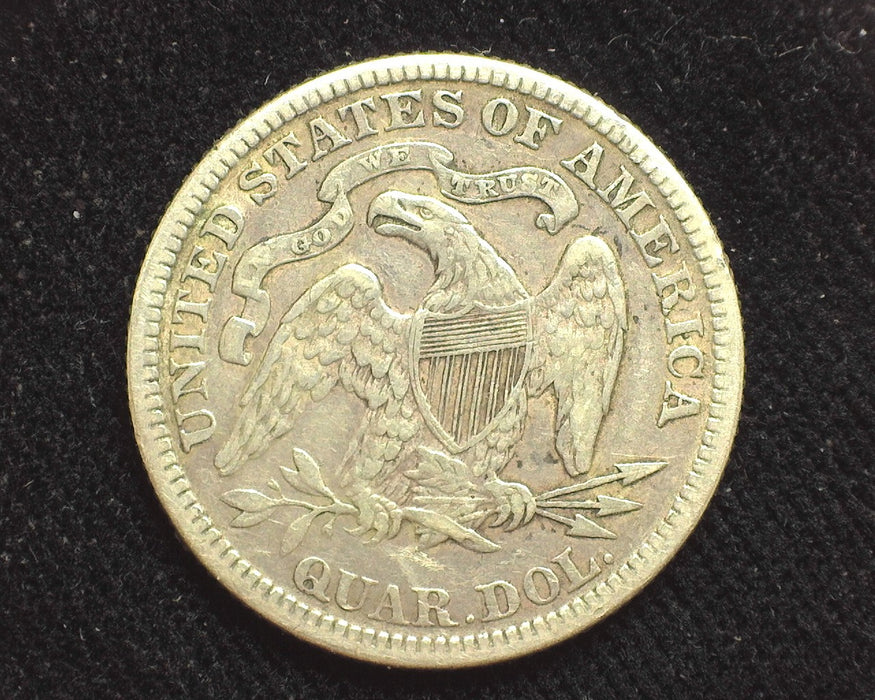 1891 Liberty Seated Quarter Small dig. VF - US Coin