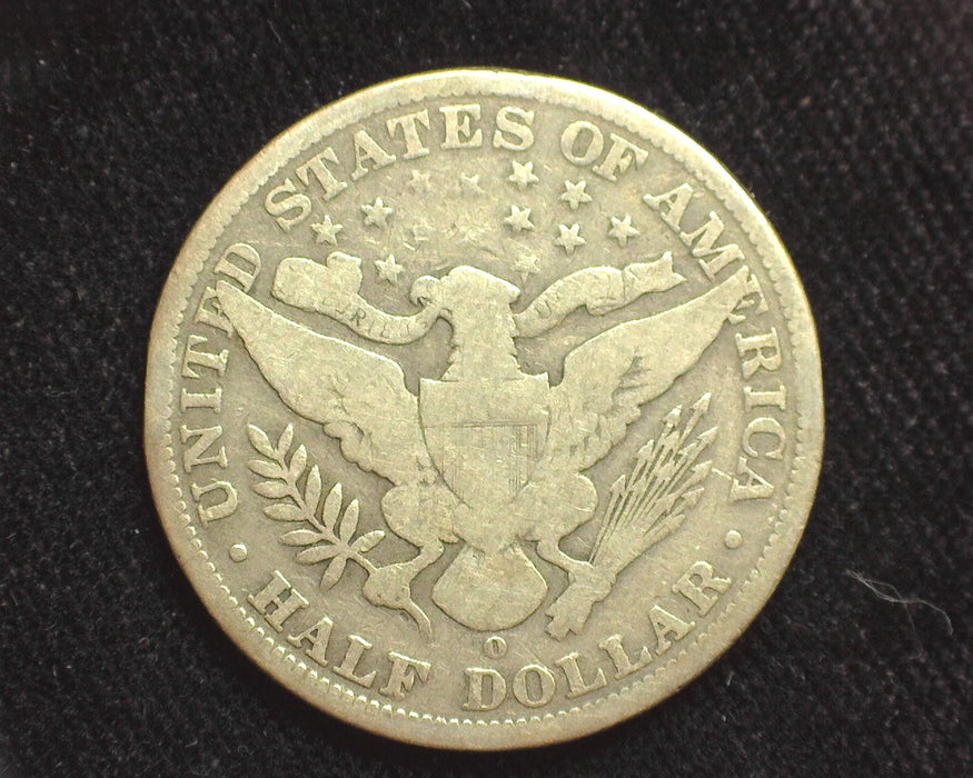 1896 O Barber Half Dollar VG - US Coin