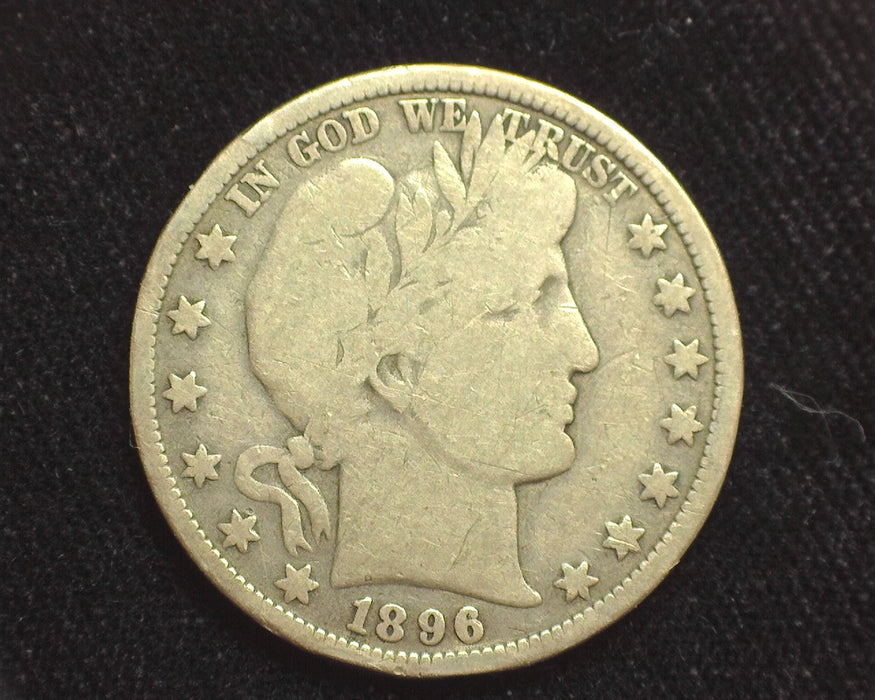 1896 O Barber Half Dollar VG - US Coin