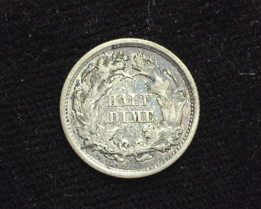 1861 Liberty Seated Half Dime VF - US Coin