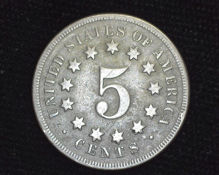 1869 Shield Nickel F - US Coin