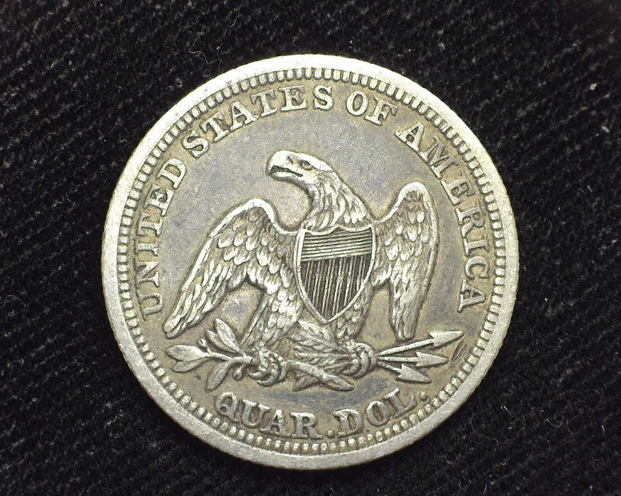 1856 Liberty Seated Quarter VF - US Coin