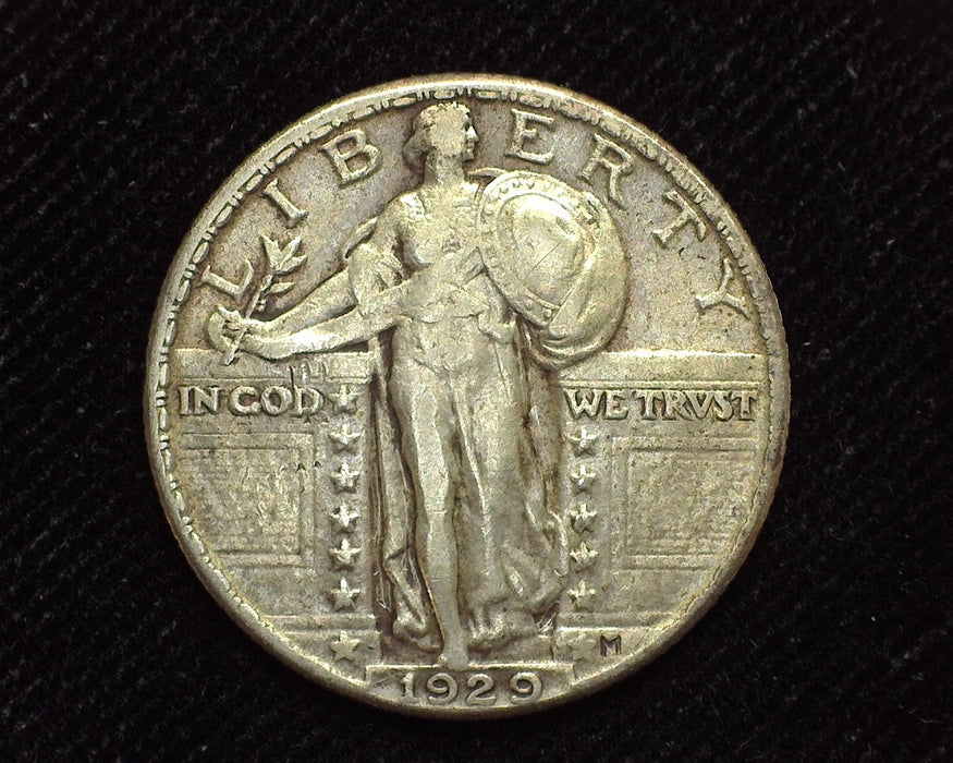 1929 Standing Liberty Quarter VF - US Coin