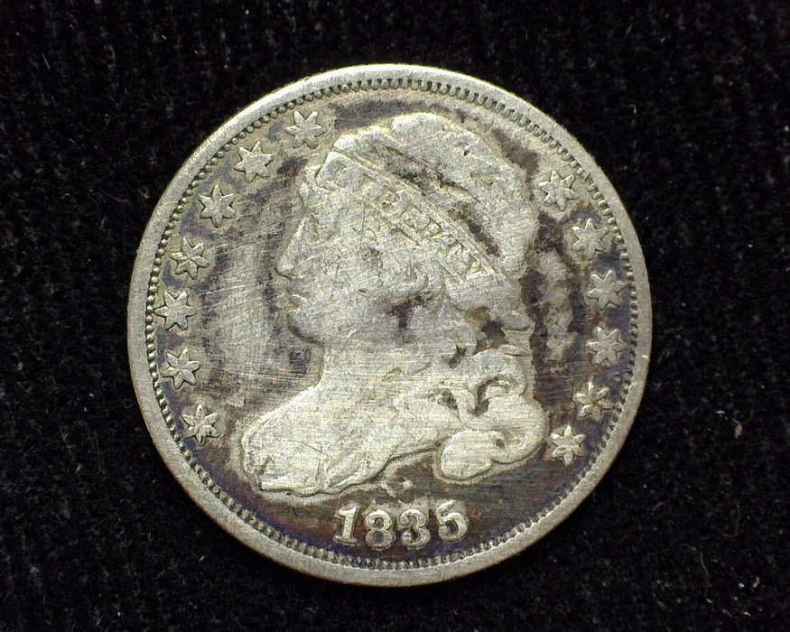 1835 Capped Bust Dime VG - US Coin