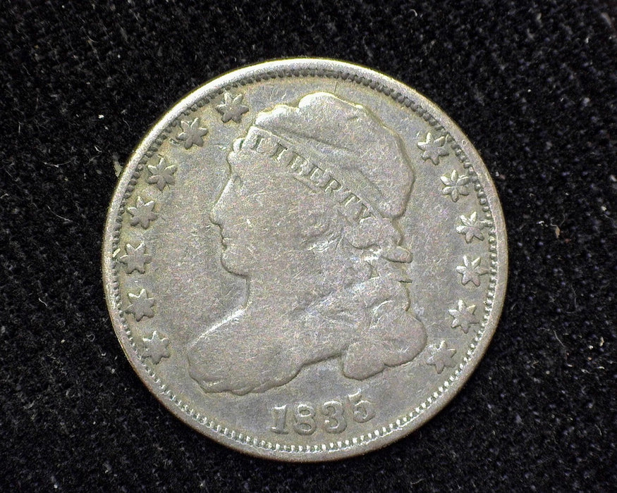 1835 Capped Bust Dime VG - US Coin