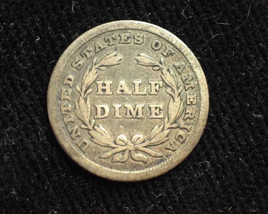 1838 Liberty Seated Half Dime VG - US Coin