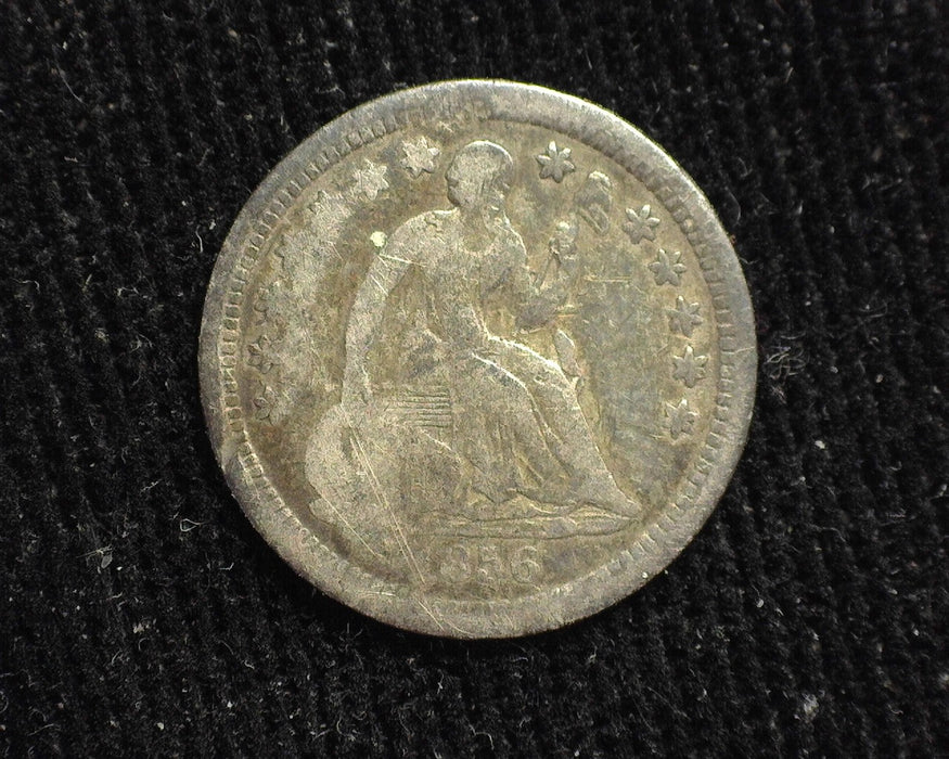 1856 O Liberty Seated Half Dime G - US Coin