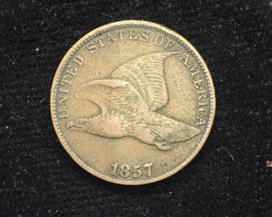 1857 Flying Eagle Penny/Cent F/VF - US Coin