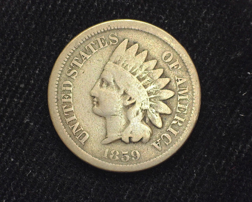 1859 Indian Head Penny/Cent G - US Coin