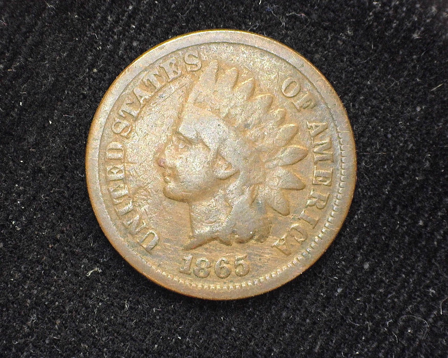 1865 Indian Head Penny/Cent G - US Coin