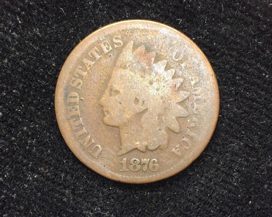 1876 Indian Head Penny/Cent G - US Coin