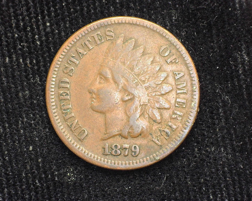 1879 Indian Head Penny/Cent F - US Coin