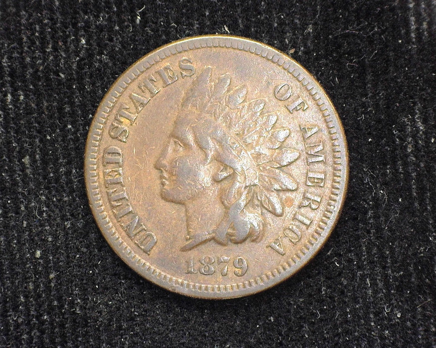 1879 Indian Head Penny/Cent F - US Coin