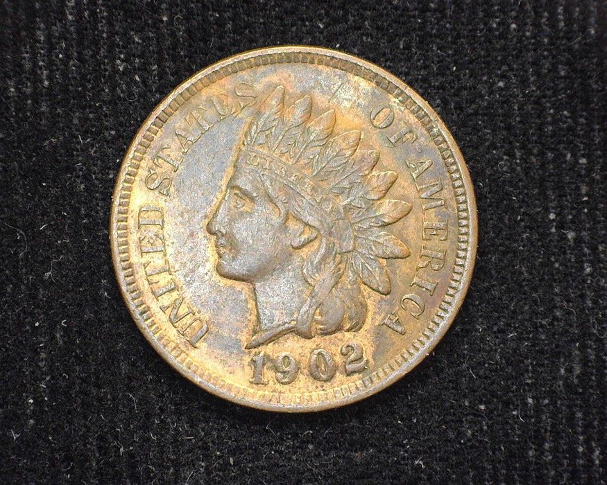 1902 Indian Head Penny/Cent XF - US Coin