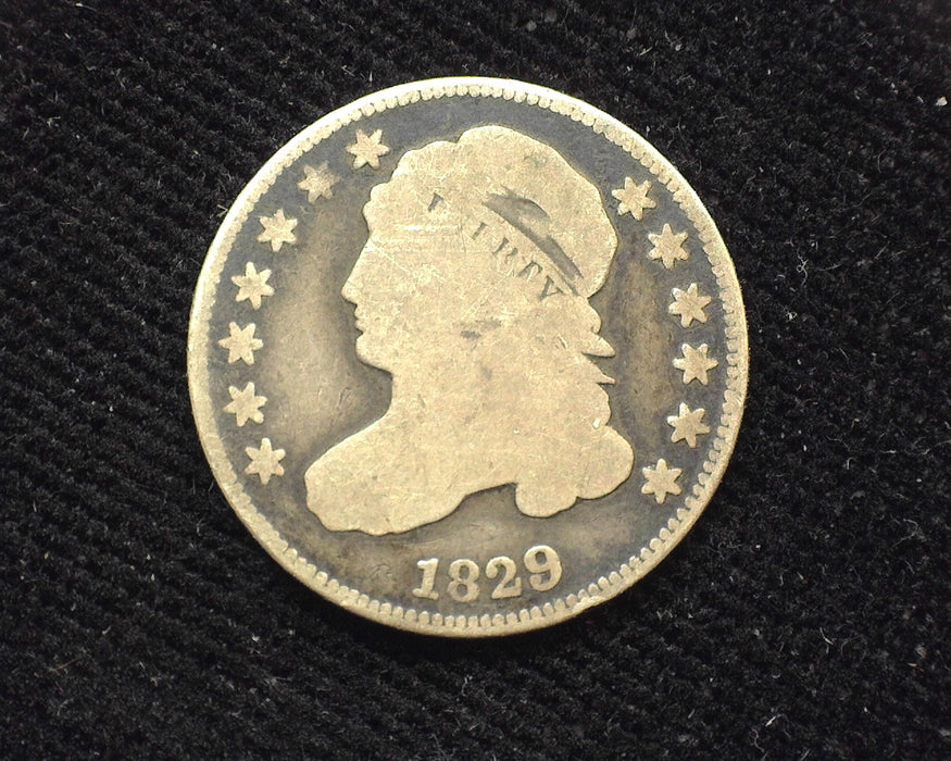 1829 Capped Bust Dime VG - US Coin