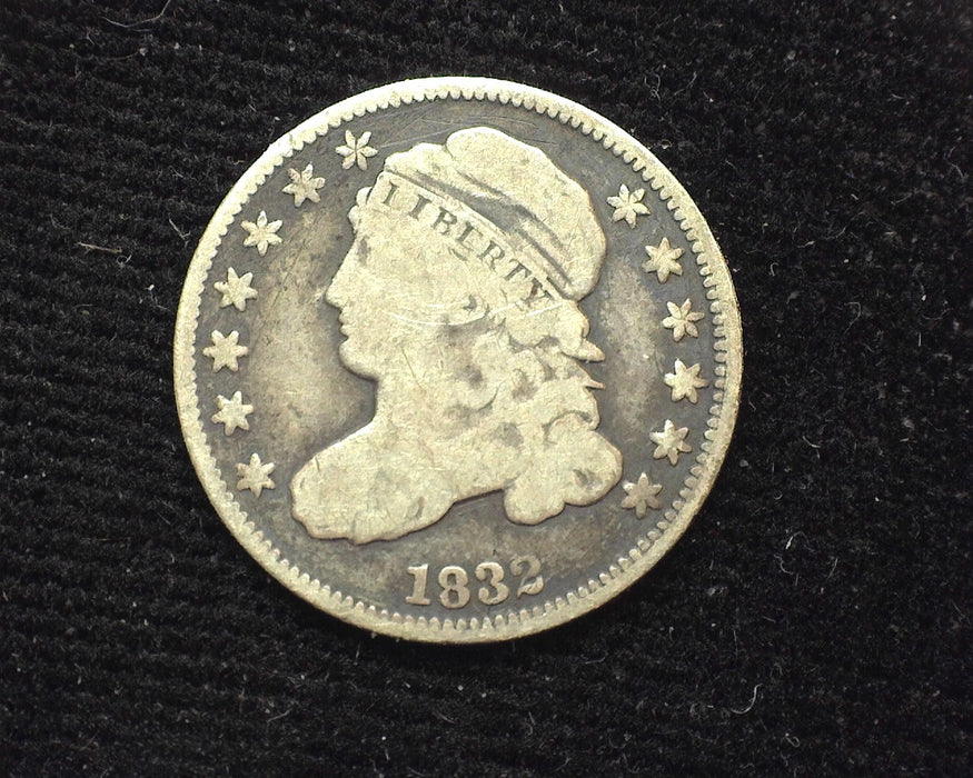 1832 Capped Bust Dime VG - US Coin