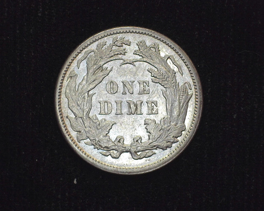 1884 Liberty Seated Dime AU -55 - US Coin