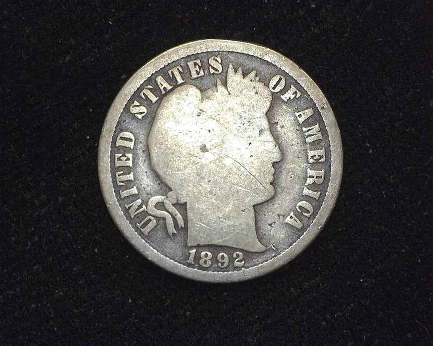 1892 O Barber Dime G - US Coin