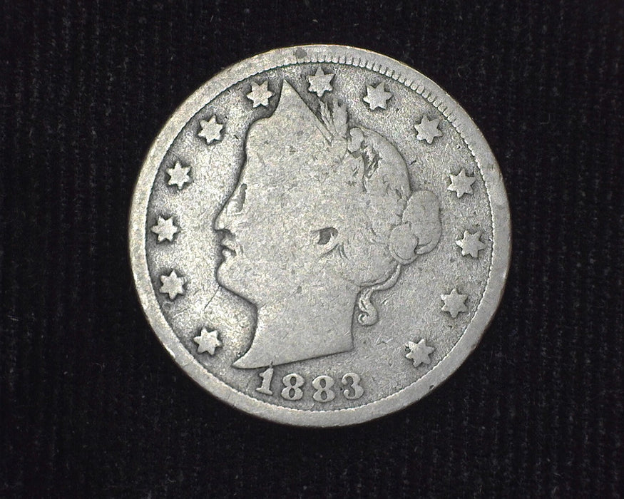 1883 Liberty Head Nickel With cents. G - US Coin