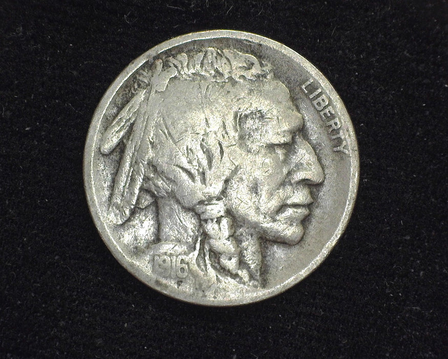 1916 S Buffalo Nickel F - US Coin