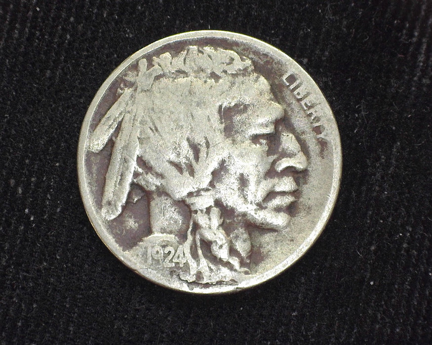 1924 D Buffalo Nickel F - US Coin