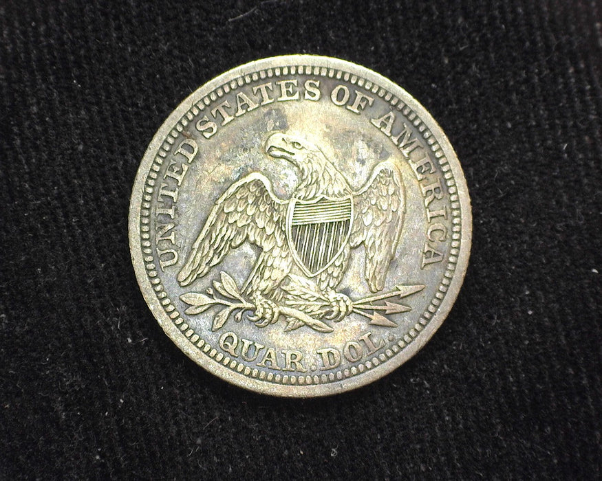 1858 Liberty Seated Quarter VF/XF - US Coin