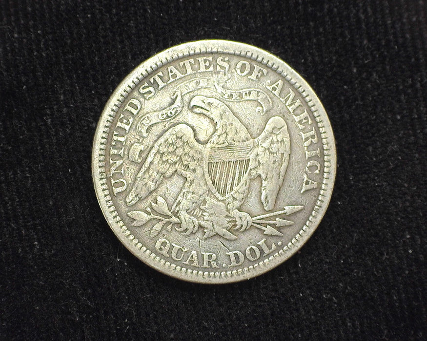 1873 Arrows Liberty Seated Quarter F - US Coin