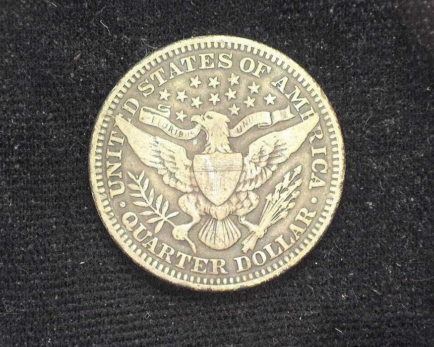 1909 D Barber Quarter F - US Coin