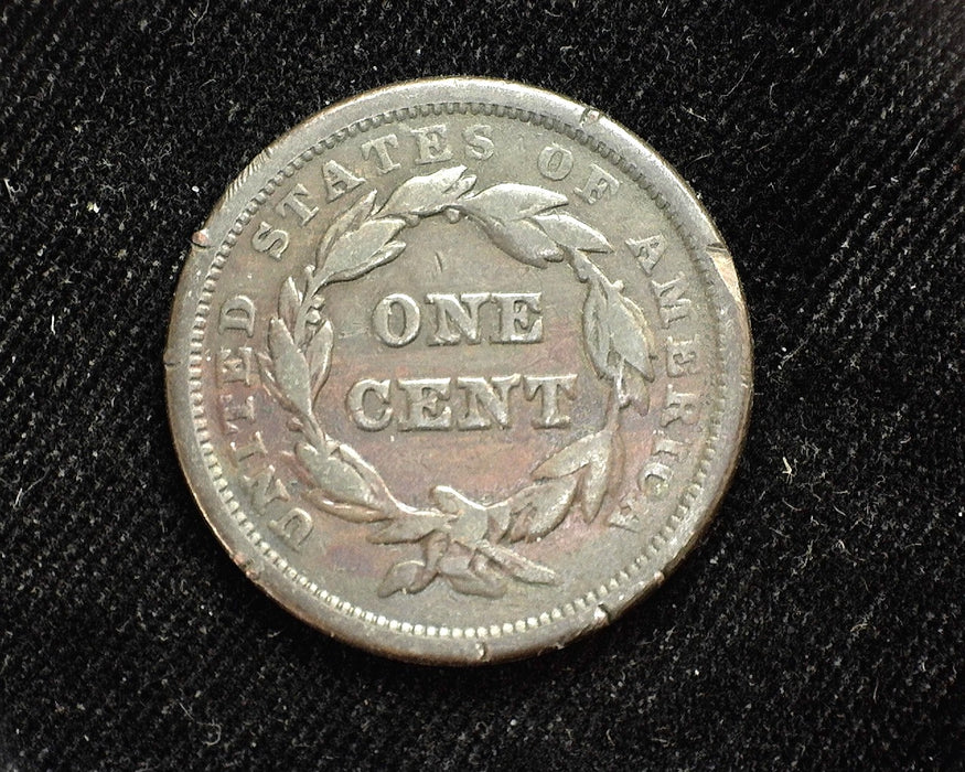 1841 Large Cent Coronet VF - US Coin