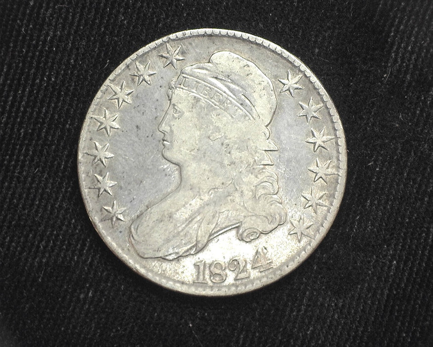 1824 Capped Bust Half Dollar VF - US Coin