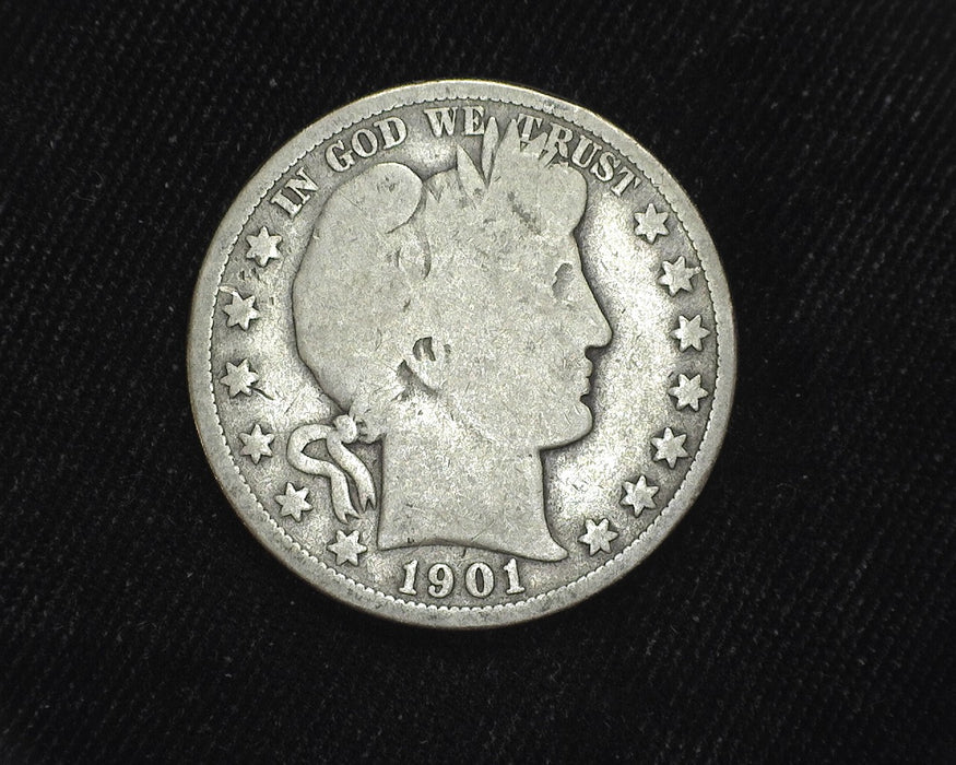 1901 S Barber Half Dollar G - US Coin