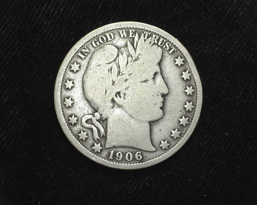 1906 Barber Half Dollar VG - US Coin