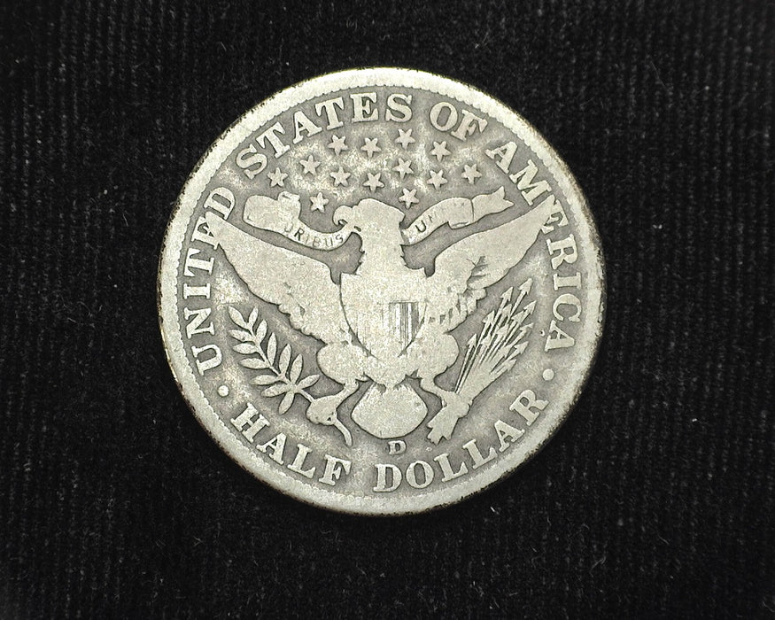 1906 D Barber Half Dollar VG - US Coin