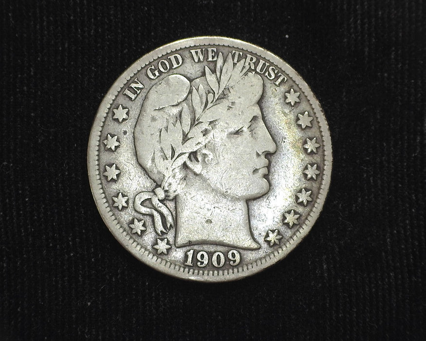 1909 Barber Half Dollar F - US Coin