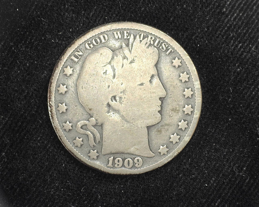 1909 S Barber Half Dollar G/VG - US Coin