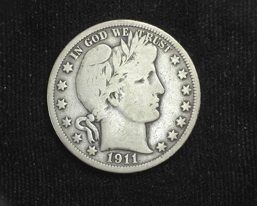 1911 Barber Half Dollar VG/F - US Coin