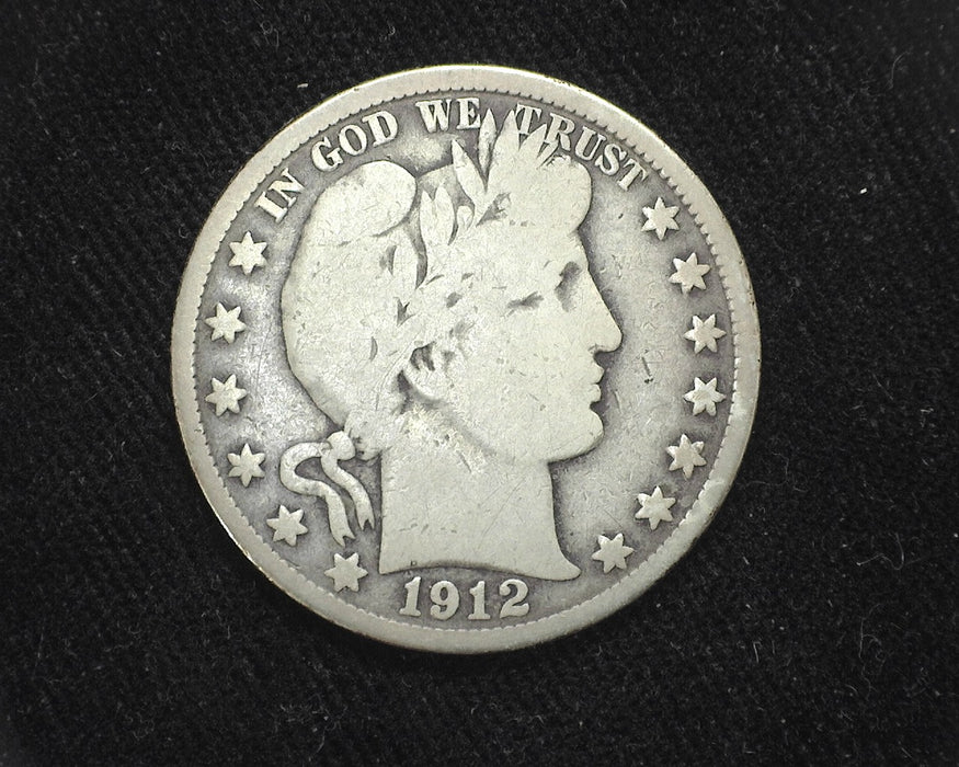 1912 D Barber Half Dollar VG - US Coin