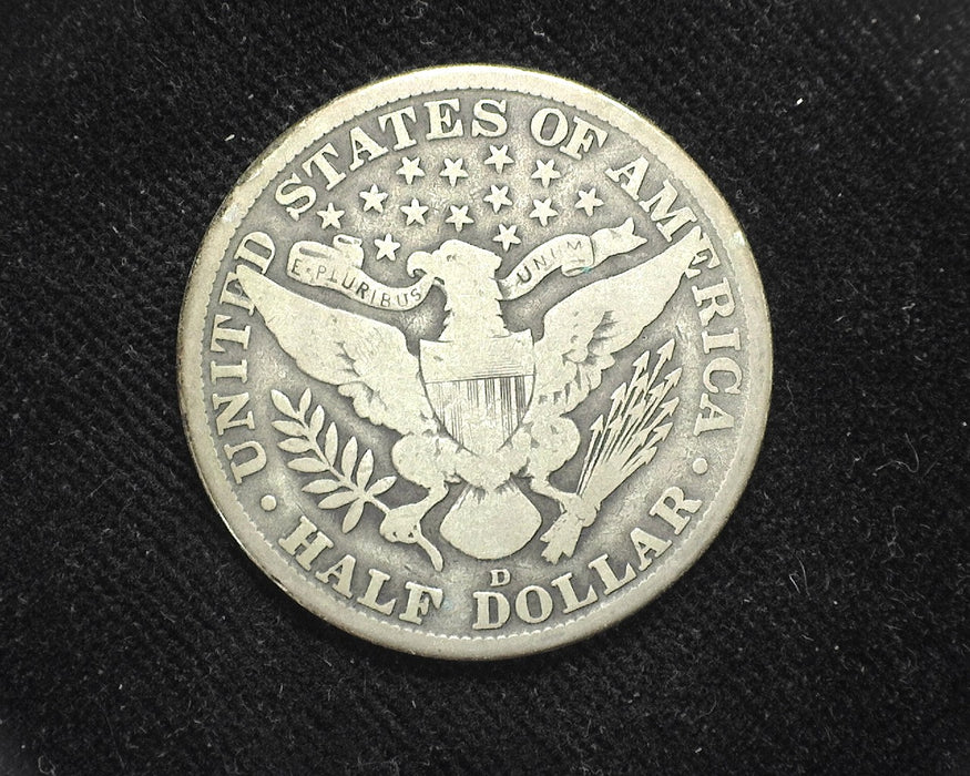 1912 D Barber Half Dollar VG - US Coin