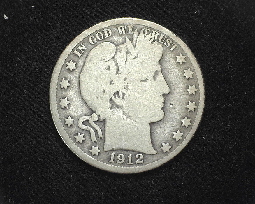 1912 S Barber Half Dollar G/VG - US Coin