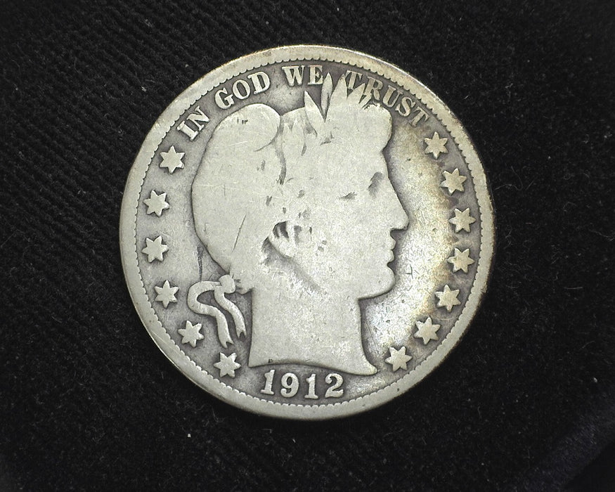 1912 S Barber Half Dollar G/VG - US Coin