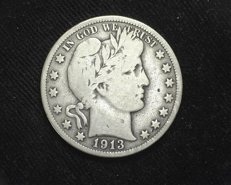 1913 Barber Half Dollar VG - US Coin